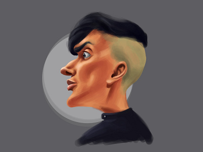 Caricature - 3 caricature digitalart digitalpainting illustration series thomas shelby