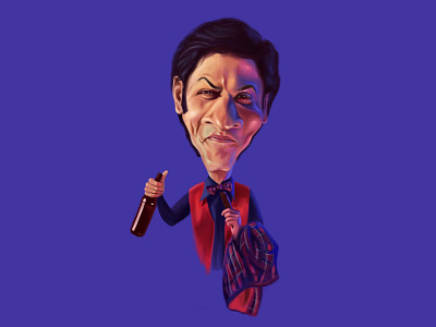 Caricature - 4 caricature digitalart digitalpainting illustration series srk