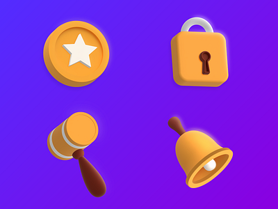 3D icons