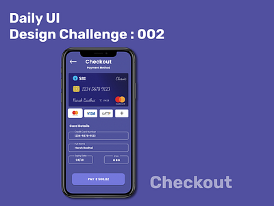 Simple Checkout Page app checkout form checkout page daily 100 challenge dailyui design figma figma design typography ui ux