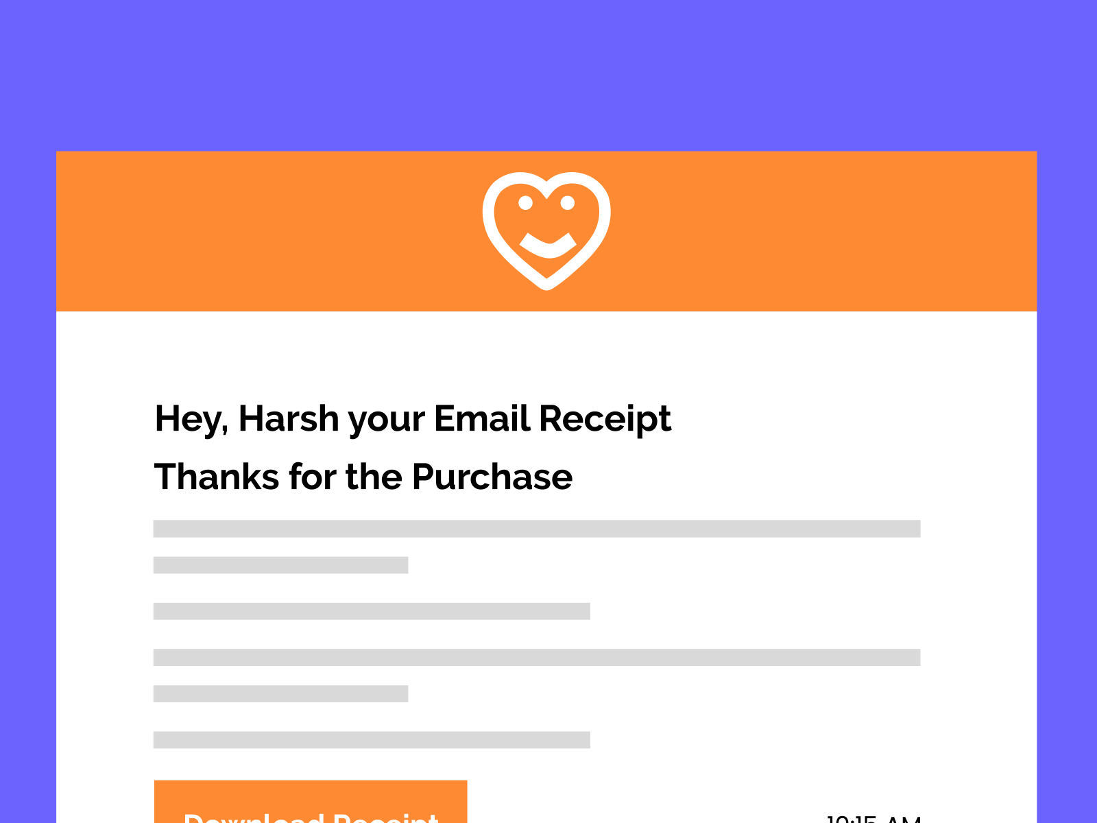 Email Receipt | Daily UI 17 adobe after effects animatedgif animation daily 100 challenge dailyui design figma figma design ui ux