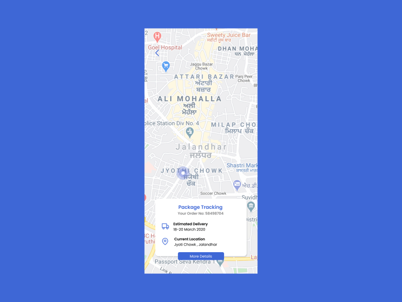 Location Tracker UI | Daily UI 20