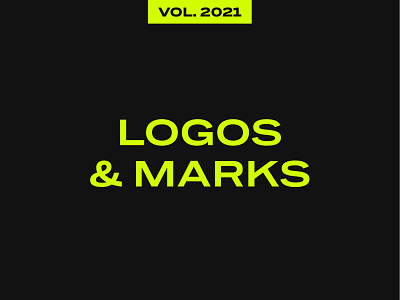Logos & Marks (Volume 2021) 2021 brand branding identity illustration logo