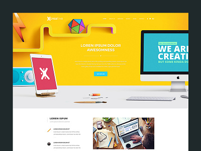 Creative Theme 2 by Joe Ben Taylor on Dribbble