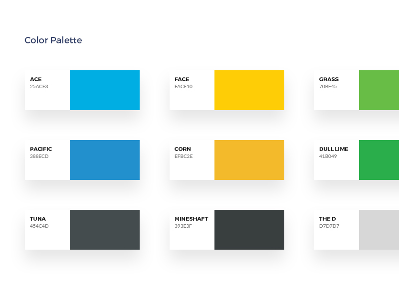 Code Creations Colour UI by Joe Ben Taylor on Dribbble