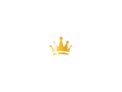 Crown Identity brand branding crown gold gradient identity logo royal