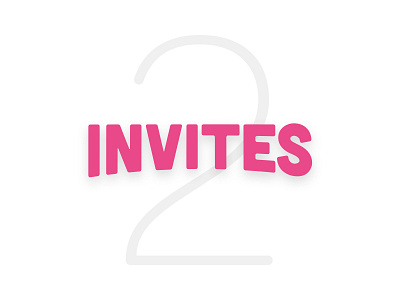 2 Invites 2 free freebie giveaway invite two