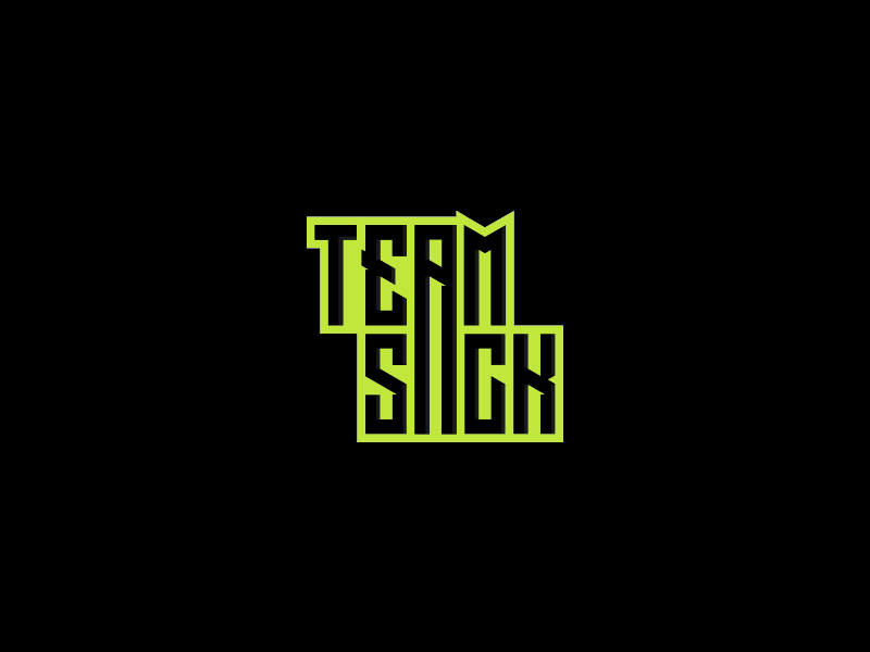 Team Sick Esports Logo brand branding esport identity illustrator logo photoshop sick sport team type