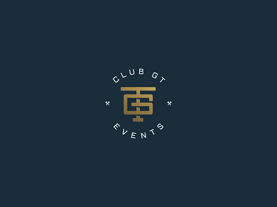 Club GT Events Logo brand branding car club g gt icon identity illustration illustrator logo t