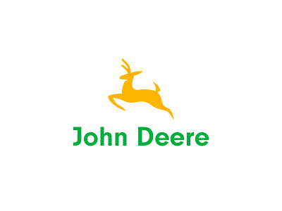 John Deere Redesign Concept brand branding deer icon identity illustration illustrator john deere logo