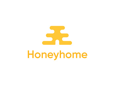 Honeyhome Concept bee brand branding home honey identity illustrator logo photoshop type