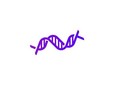 "N" + DNA brand branding dna genetic identity illustration logo minimal n