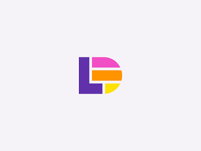 L + D + Layers / Tiers brand branding building d illustration l layers ld logo monogram