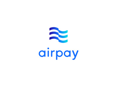 Airpay - Finalised Logo air brand branding design icon identity logo mark pay payment wave