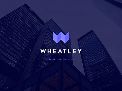 Wheatley Property Developments brand branding builder building design house identity illustration illustrator logo