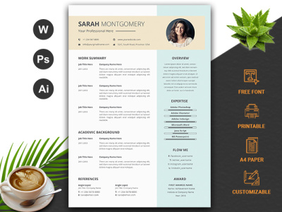 Modern /CV Resume Template