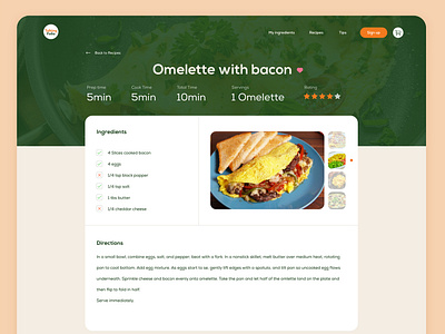 Recipes Ui