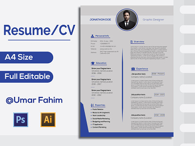 Resume brand design branding cool colors corporate cv design design designer graphicdesign post resume