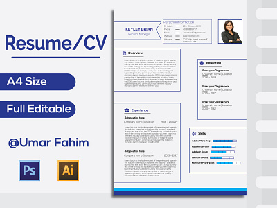 Resume/CV brand identity branding cool corporate cv design graphicdesign post redesign responsive resume clean resume design