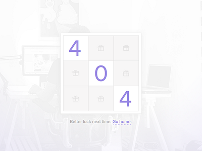 UI challenge - 404 page #008