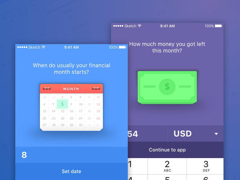 App dribbble