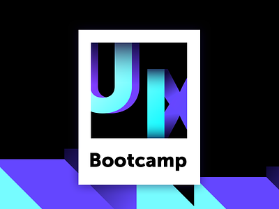 UI+UX Bootcamp Logo bootcamp branding idenity latvia logo riga ui uiuxdesign