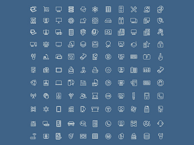 IT icon set