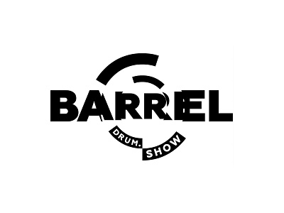 Barrel Drum Show barrel branding design drum icon identity lettering logo logotype music show typography vector