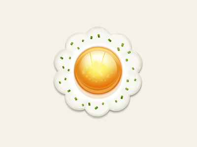 Egg egg icon ui yellow
