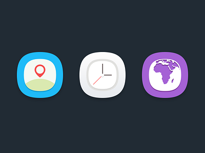 Theme 1 browser icon map theme time ui web