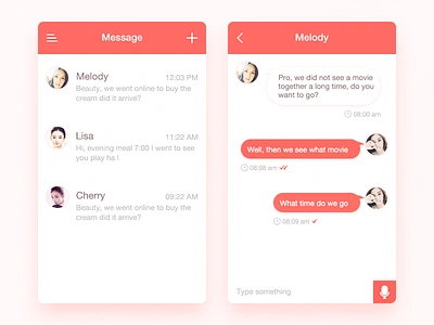 Daily Ui 02 add chat icon massage ui voice