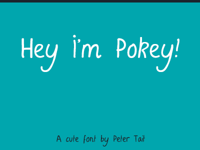 Pokey Font