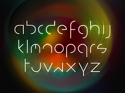 Mino - Regular v1 font geometry grid letter mino typography
