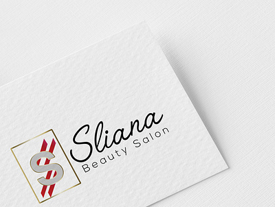 Sliana icon initial logo monogram logo typography