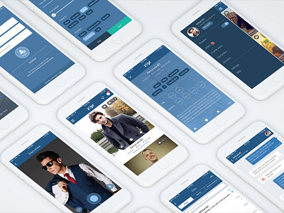 Ziipr - Gay Dating App (part 2) dating dating app gay dating mobile dating mobile design ui ux