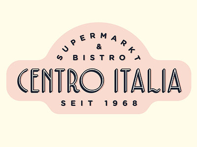 Centro Italia berlin centro design italia logo type