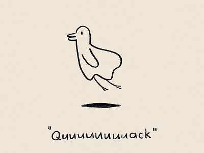 Ghost duck doodle drawing duck ghost illustration ipad pro