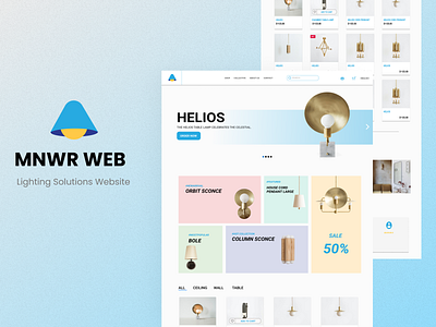 MNWR Web app decor design ui
