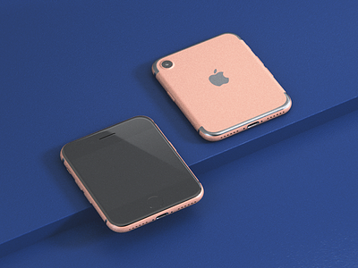 Prototype iPhone 3d fits in every pocket glossy iphone miniature nano rose