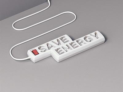 Save Energy Typo Work