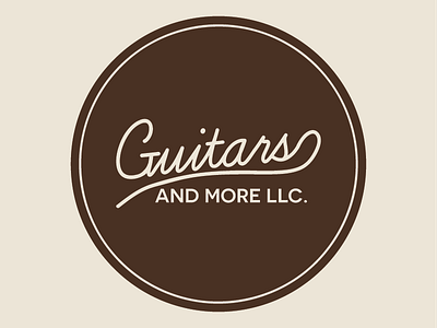 Guitars and More Logo alabama circle gardendale guitars logo more