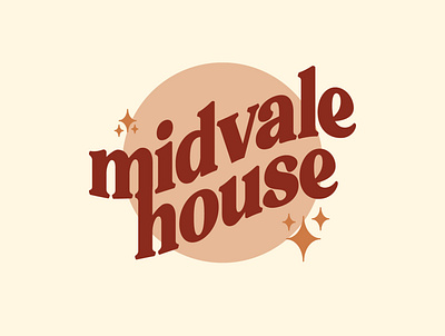 Midvale House branding house logo modern