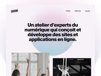 Douce douce landing branding design quebec redesign sigmund ui website