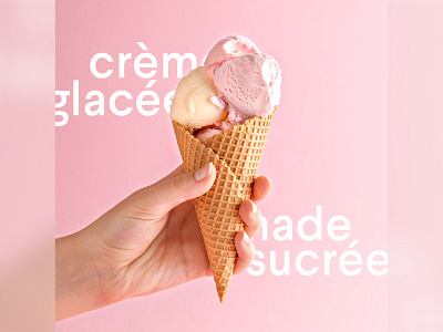 Crème glacée limonade sucrée design spotify playlist