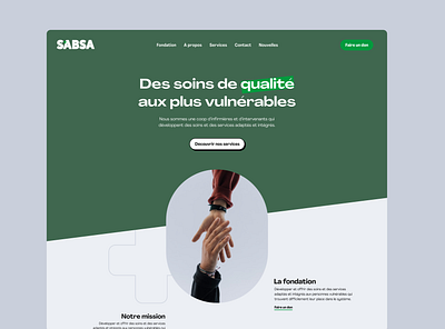 SABSA design green quebec redesign sigmund ui website