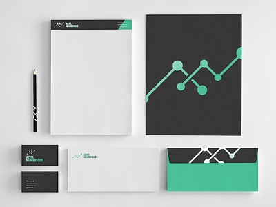 Actif Numérique Branding Stationery branding papeterie stationery