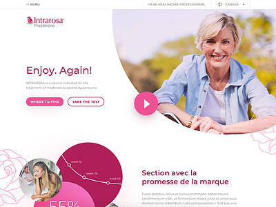 Women's Health Landing Page health medecine medi woman women