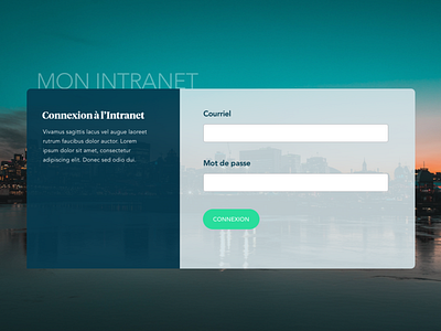 Intranet login