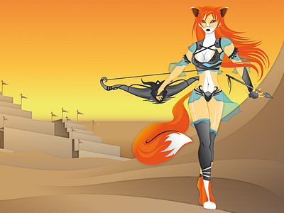 Desert Archer illustration