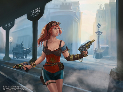 Steampunk Susan Szecsi Klinarts Dribbble